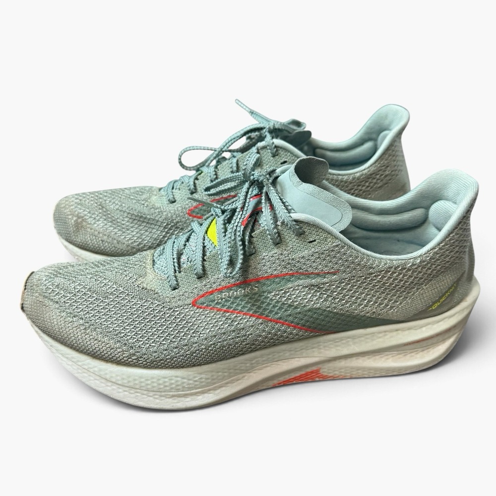 Brooks Hyperion Elite 3 Running Shoes Mens 13 Medium (D) Green Blue Surf Cherry